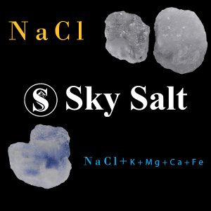 Persian Blue Salt vs. White Table Salt